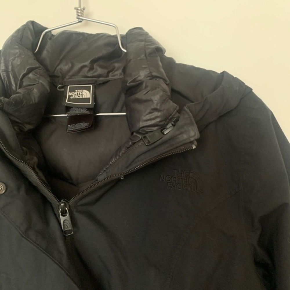 The North Face Black 2 Piece Winter Coat sz M - Picture 5 of 12